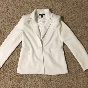 Women’s White Blazer